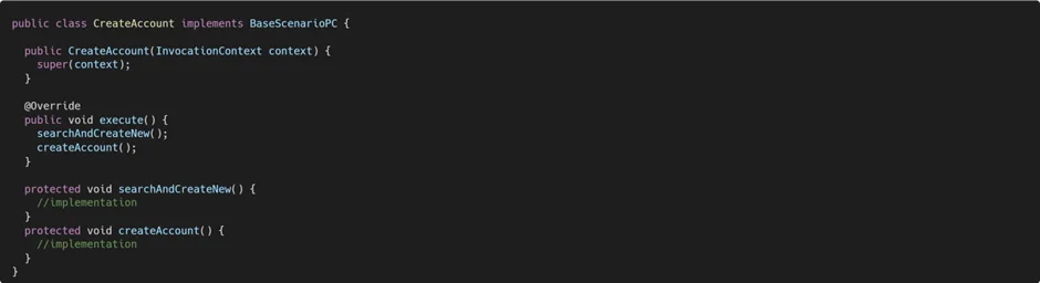 Let's observe the outcome of that refactoring.