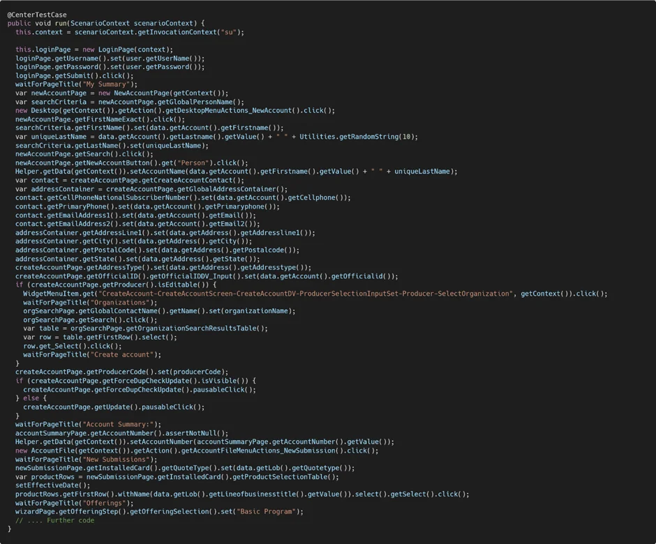 This is how a lot of automation starts out: functional, but without consideration for long-term maintainability or scalability. Here's an example that illustrates the challenges we'll address in the following steps: